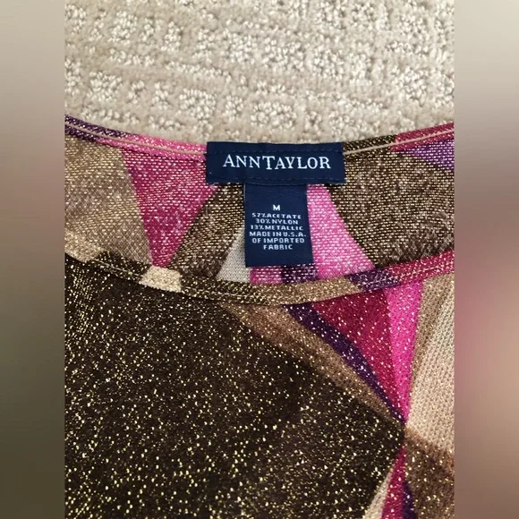 Y2K Vintage Ann Taylor top - Picture 2 of 3